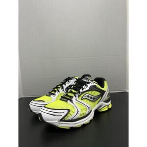 Saucony ProGrid Triumph 4 Yellow Silver S70704 6 Size 11 Men Mesh Runner Y2K